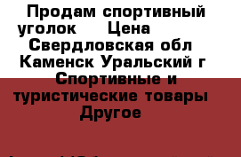 Продам спортивный уголок.  › Цена ­ 4 000 - Свердловская обл., Каменск-Уральский г. Спортивные и туристические товары » Другое   